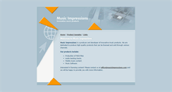 Desktop Screenshot of musicimpressions.com